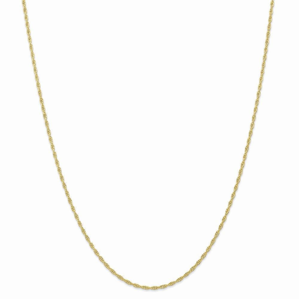 10k 1.55mm Carded Cable Rope Chain | 10K11RY