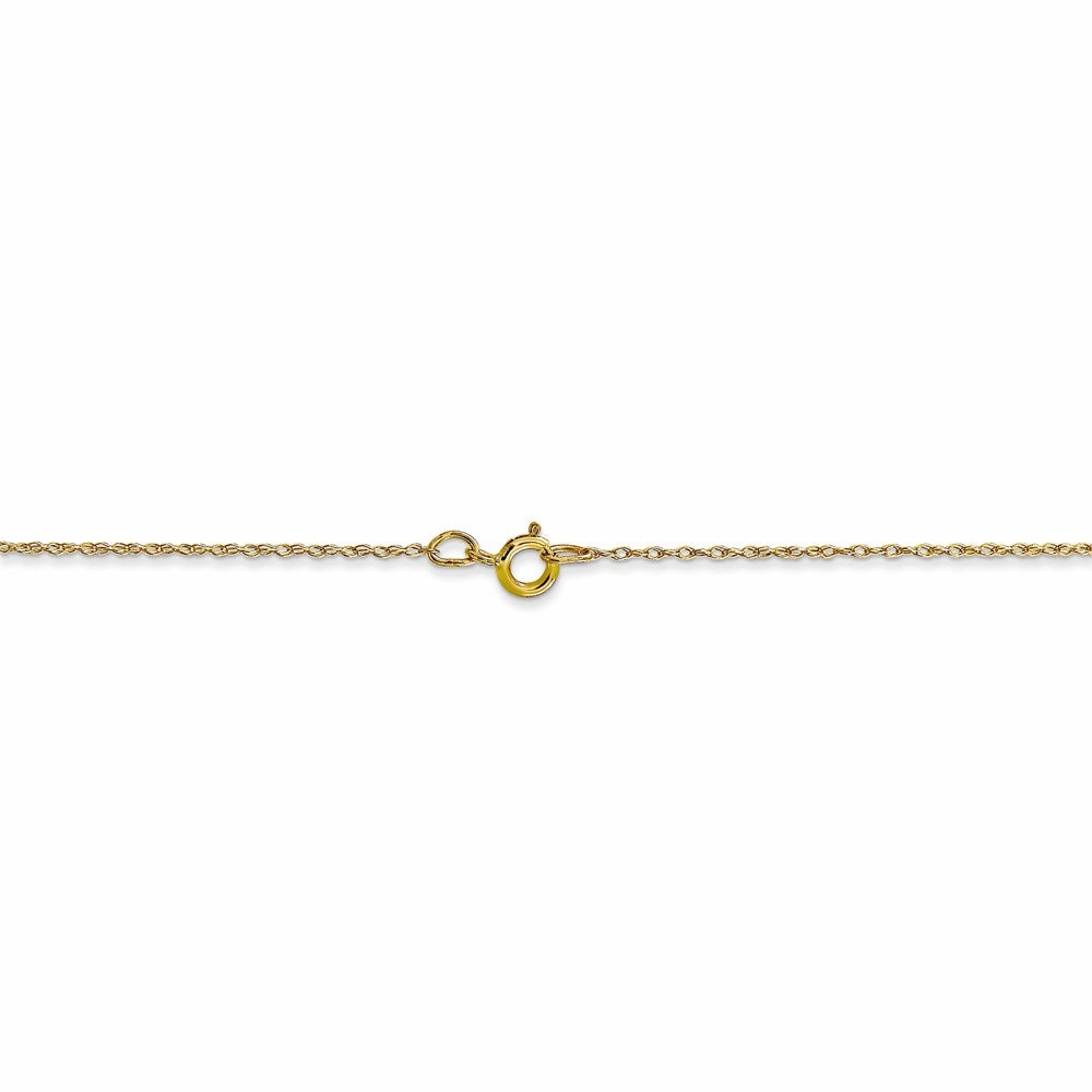 10k .5 mm Carded Cable Rope Chain | 10K5RY