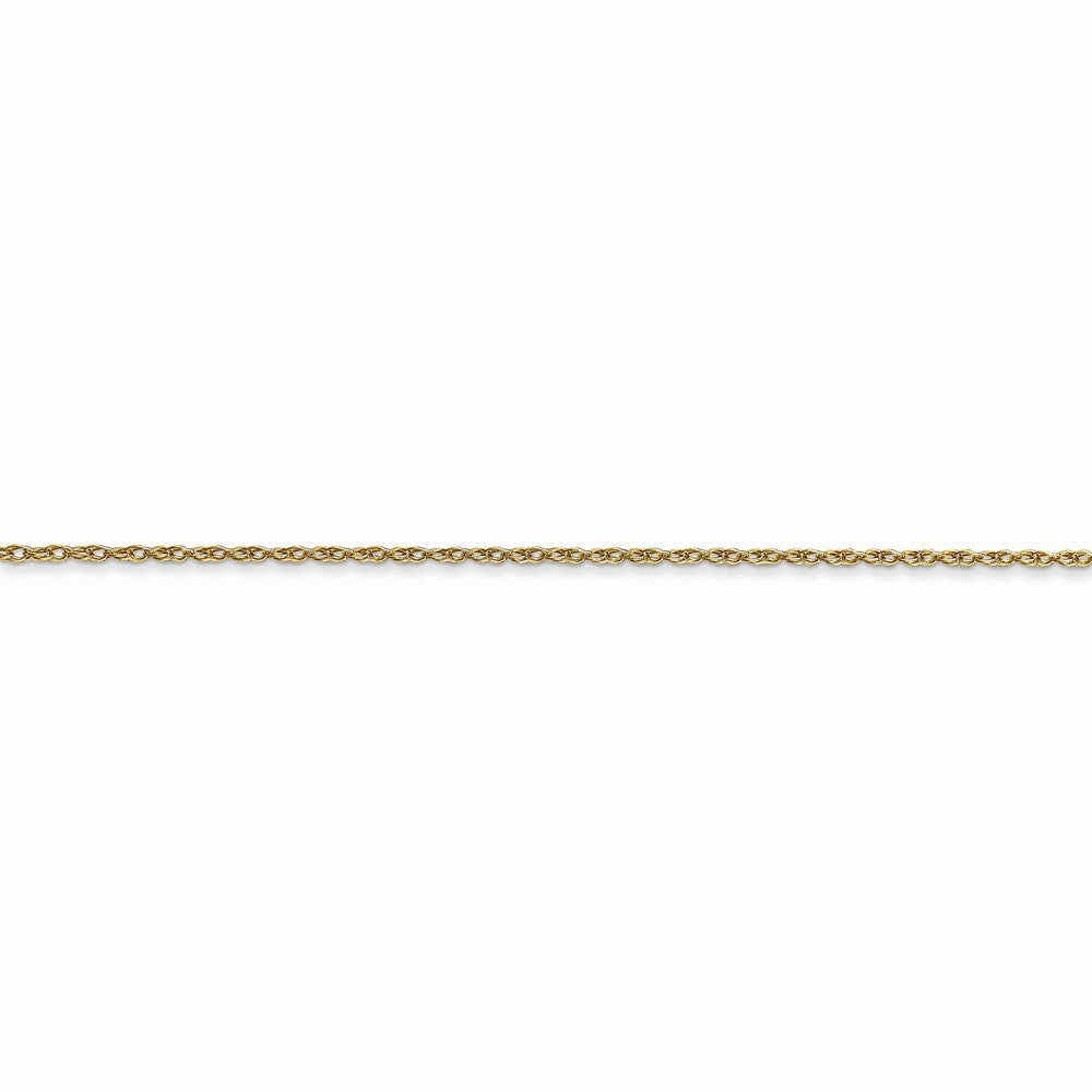 10k .7 mm Carded Cable Rope Chain | 10K7RY