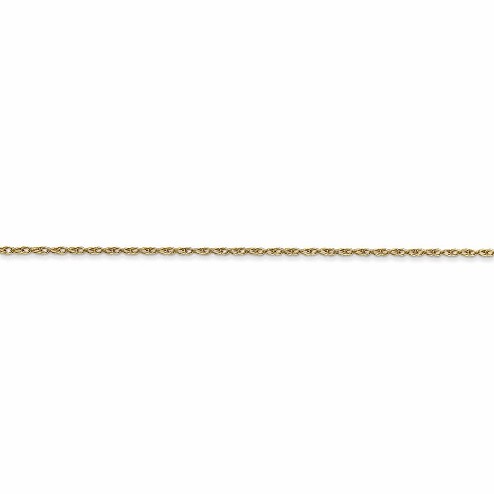 10k .7 mm Carded Cable Rope Chain | 10K7RY
