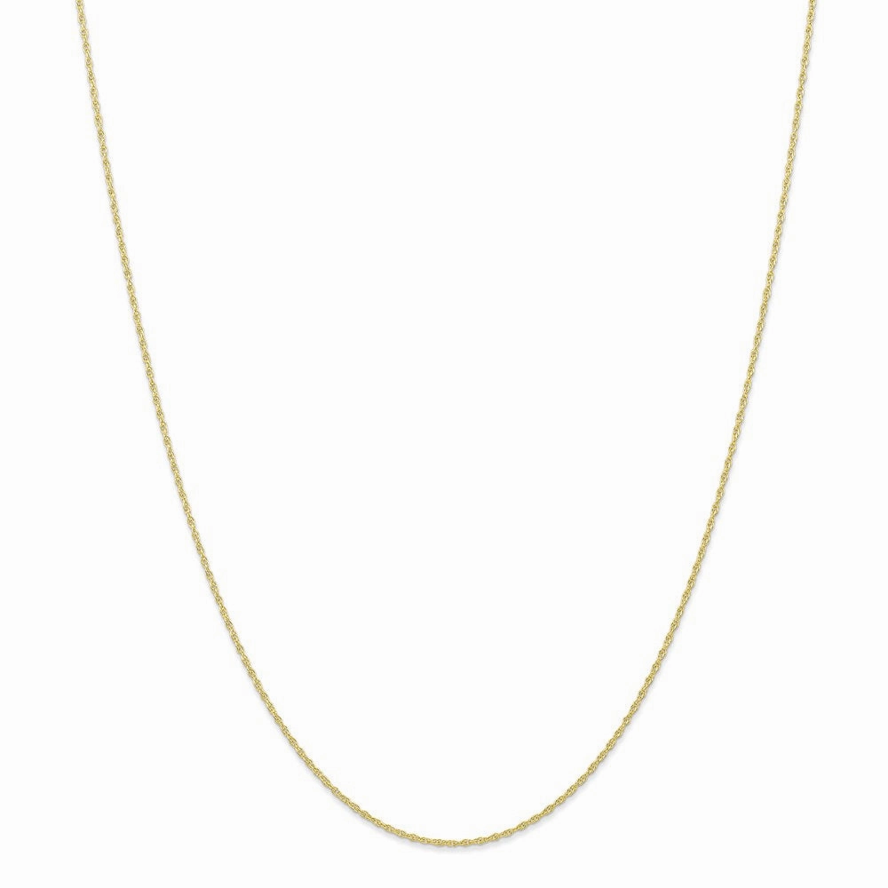 10k .95 mm Carded Cable Rope Chain | 10K8RY