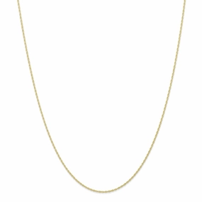 10k .95 mm Carded Cable Rope Chain | 10K8RY