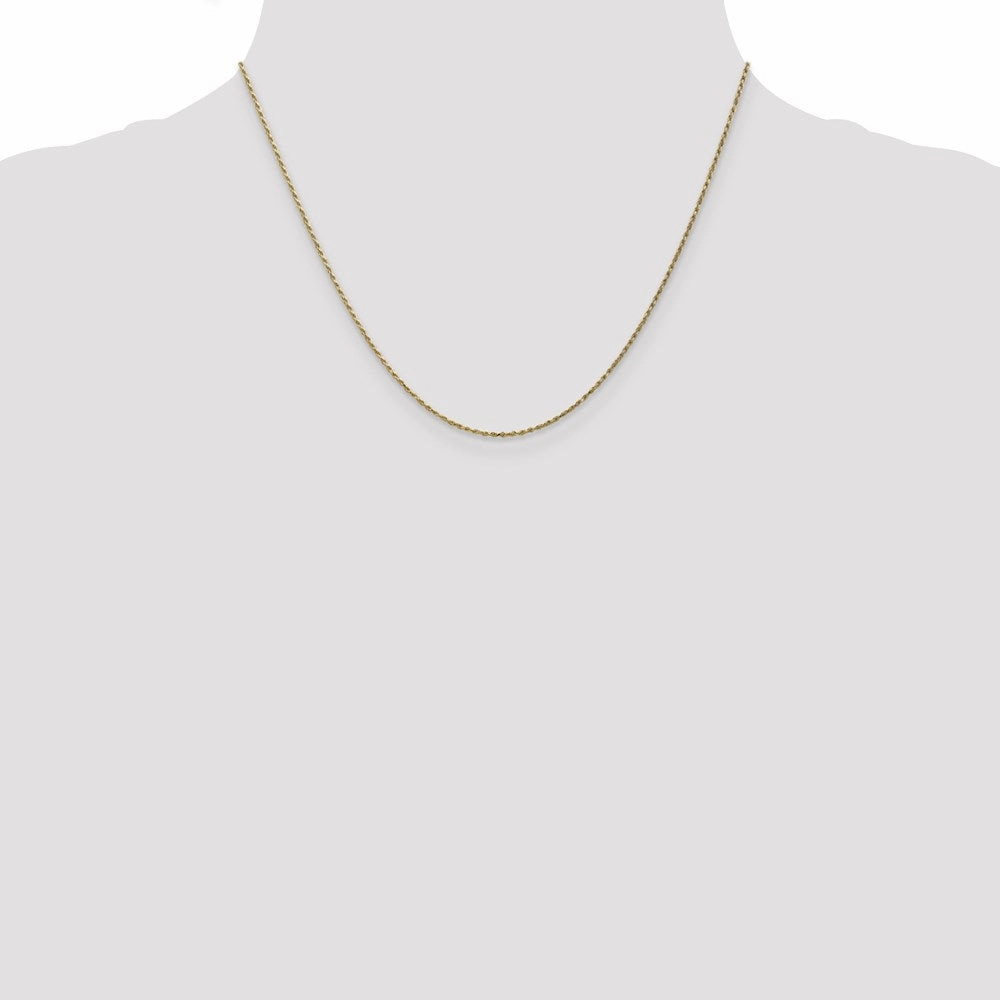 10k .95 mm Carded Cable Rope Chain | 10K8RY