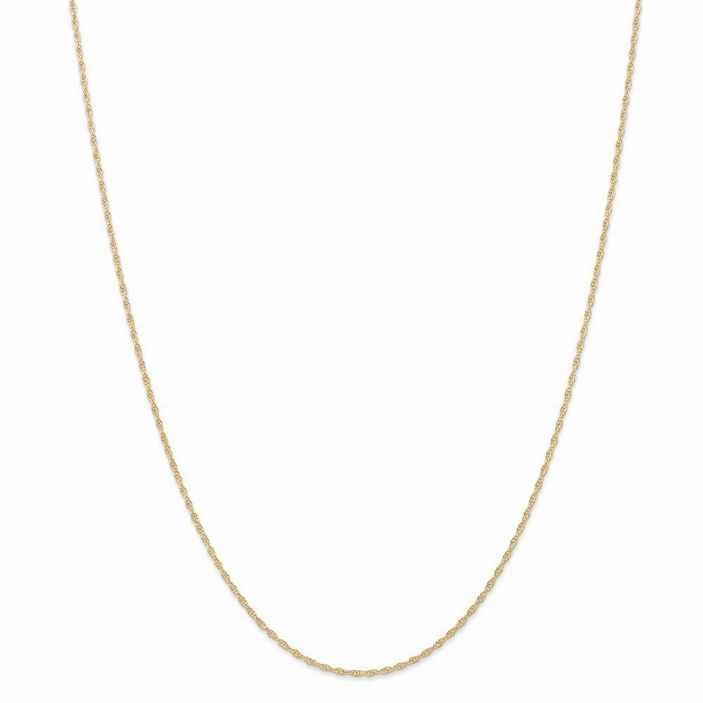 14K 1.15mm Carded Cable Rope Chain | 9RY