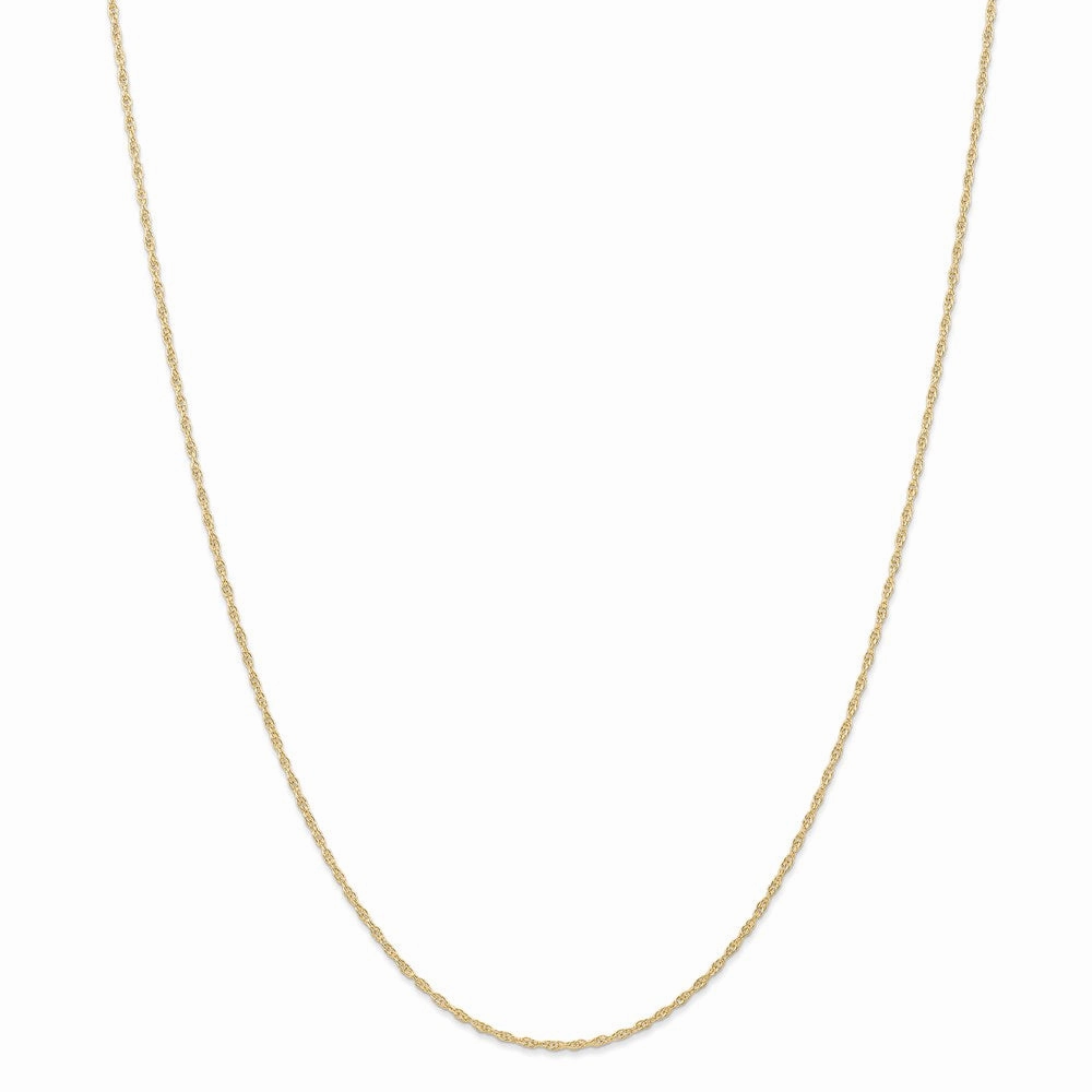 14K 1.15mm Carded Cable Rope Chain | 9RY