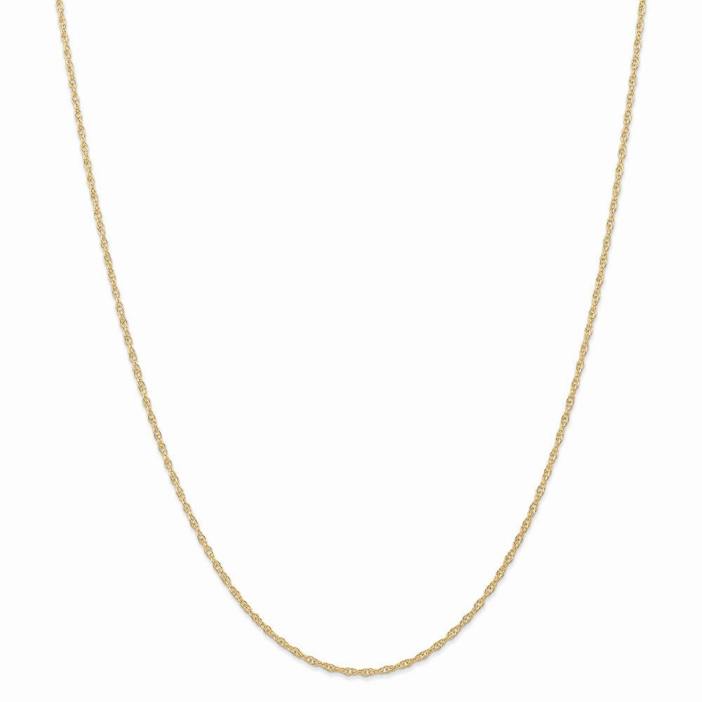14K 1.35mm Carded Cable Rope Chain | 10RY