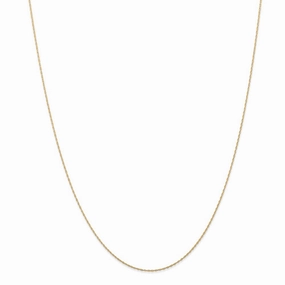 14k .5 mm Cable Rope Chain (CARDED) | 5RY