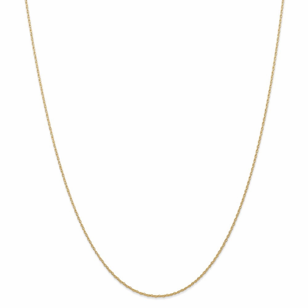 14k .7 mm Carded Cable Rope Chain | 7RY