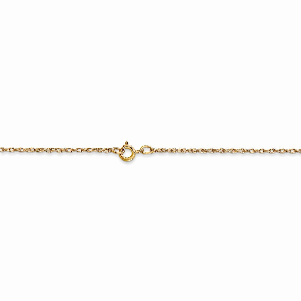 14k .7 mm Carded Cable Rope Chain | 7RY