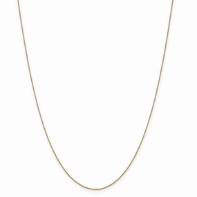 14k Carded.5mm Box Chain(CARDED) | 5BY