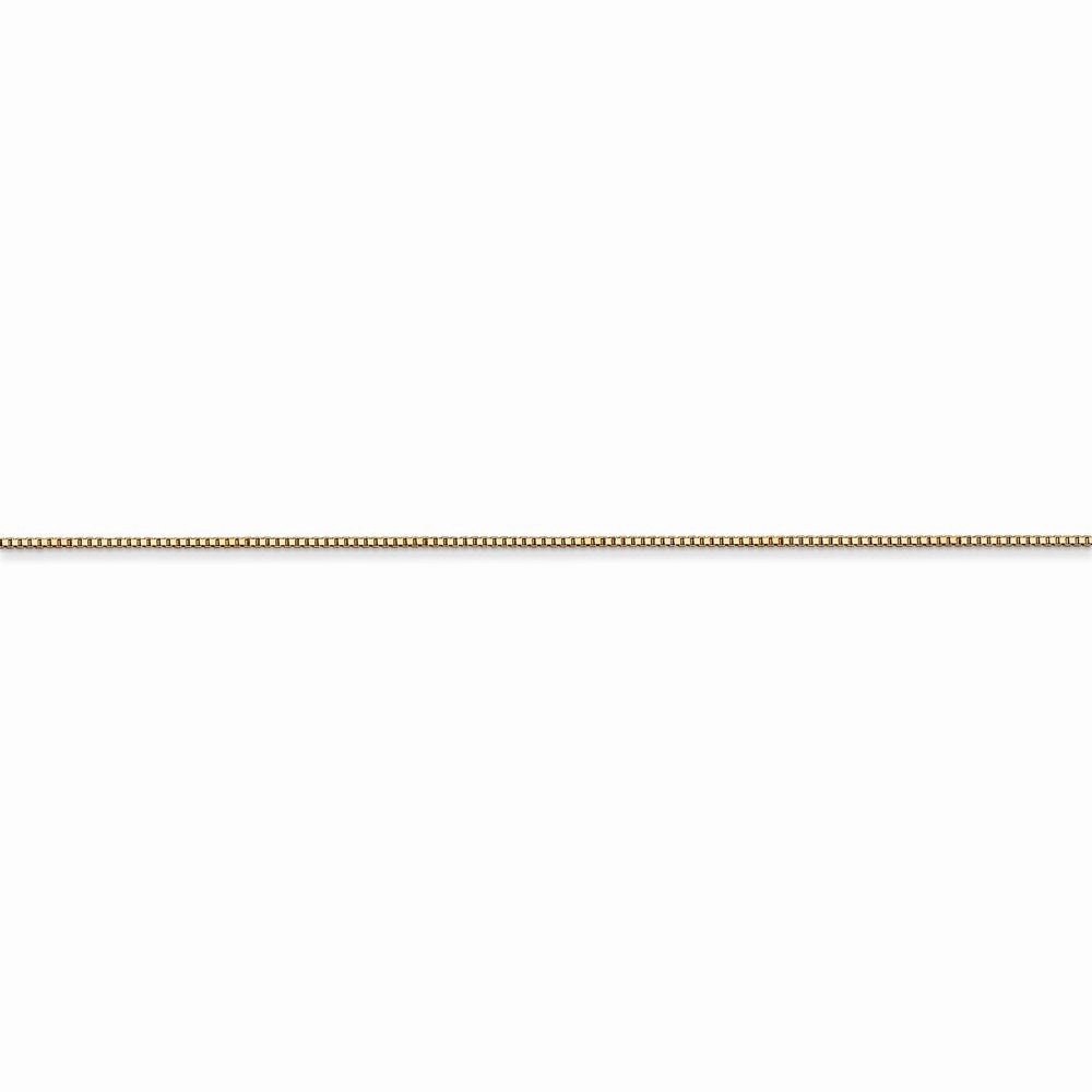 14k Carded.5mm Box Chain(CARDED) | 5BY