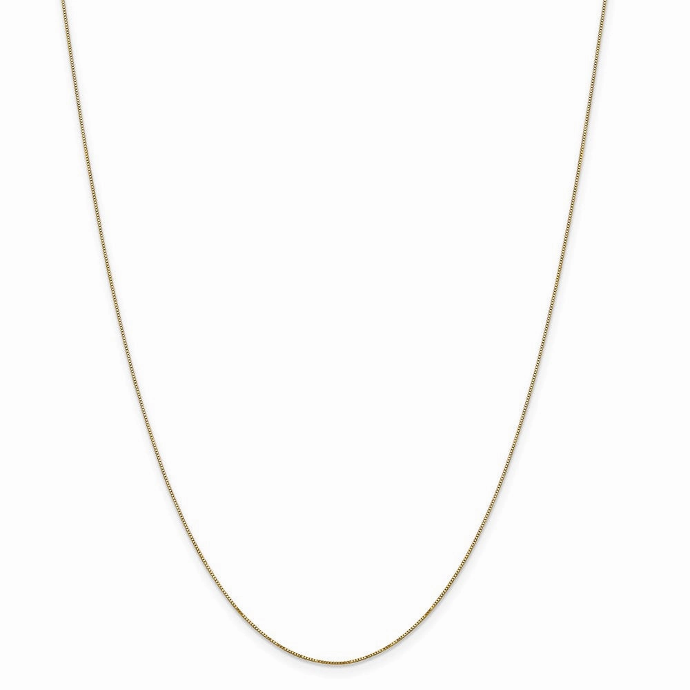 14k Carded.5mm Box Chain(CARDED) | 5BY