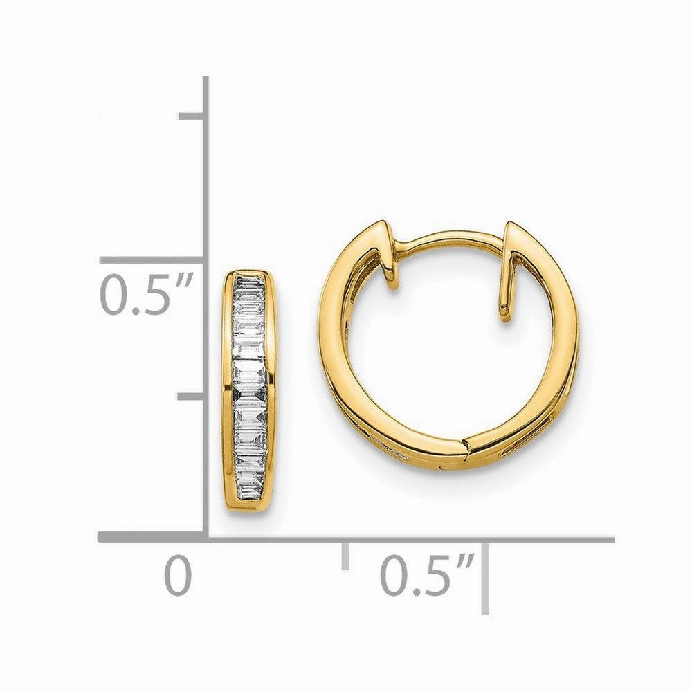 14k Diamond Earrings