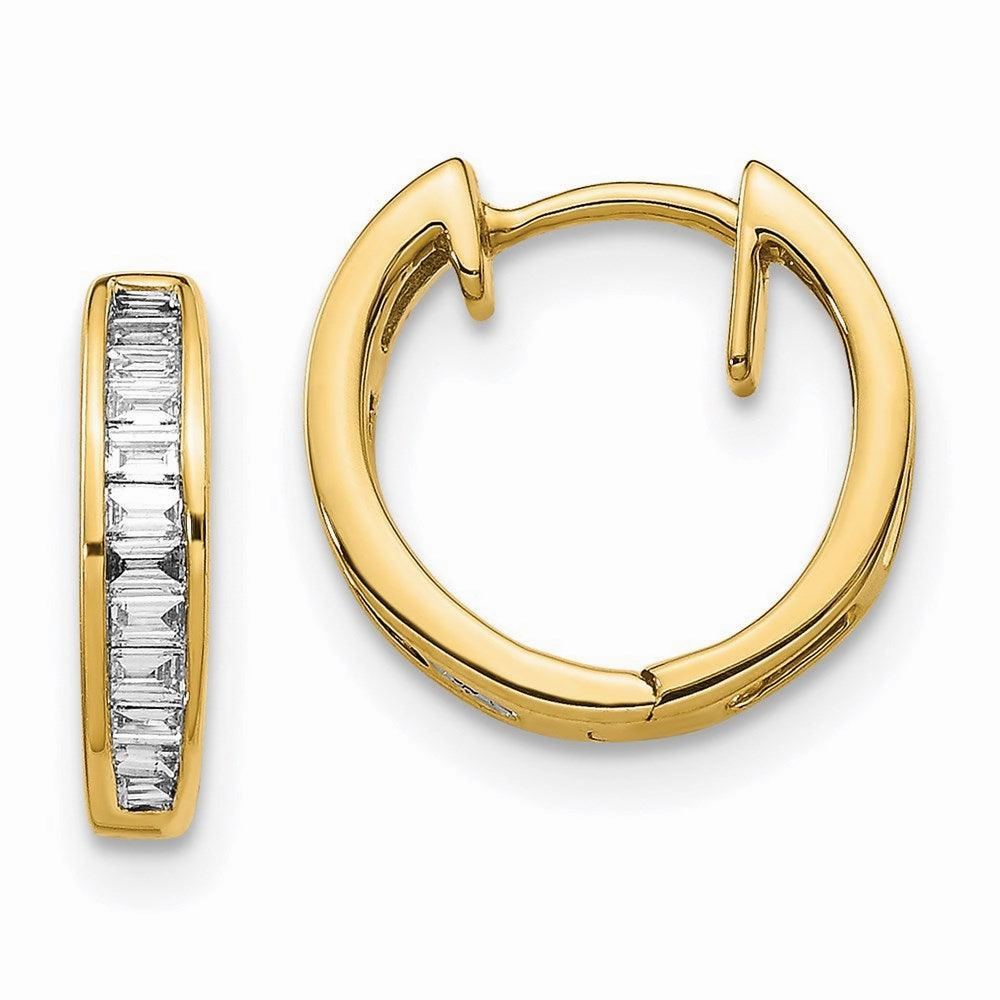 14k Diamond Earrings