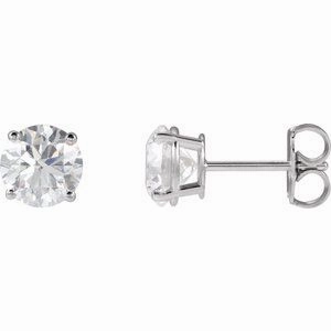 14K Yellow 1/3 CTW Lab-Grown Diamond Stud Earrings