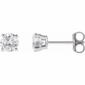 14K Yellow 1/3 CTW Lab-Grown Diamond Stud Earrings