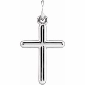 14K Yellow Cross Pendant