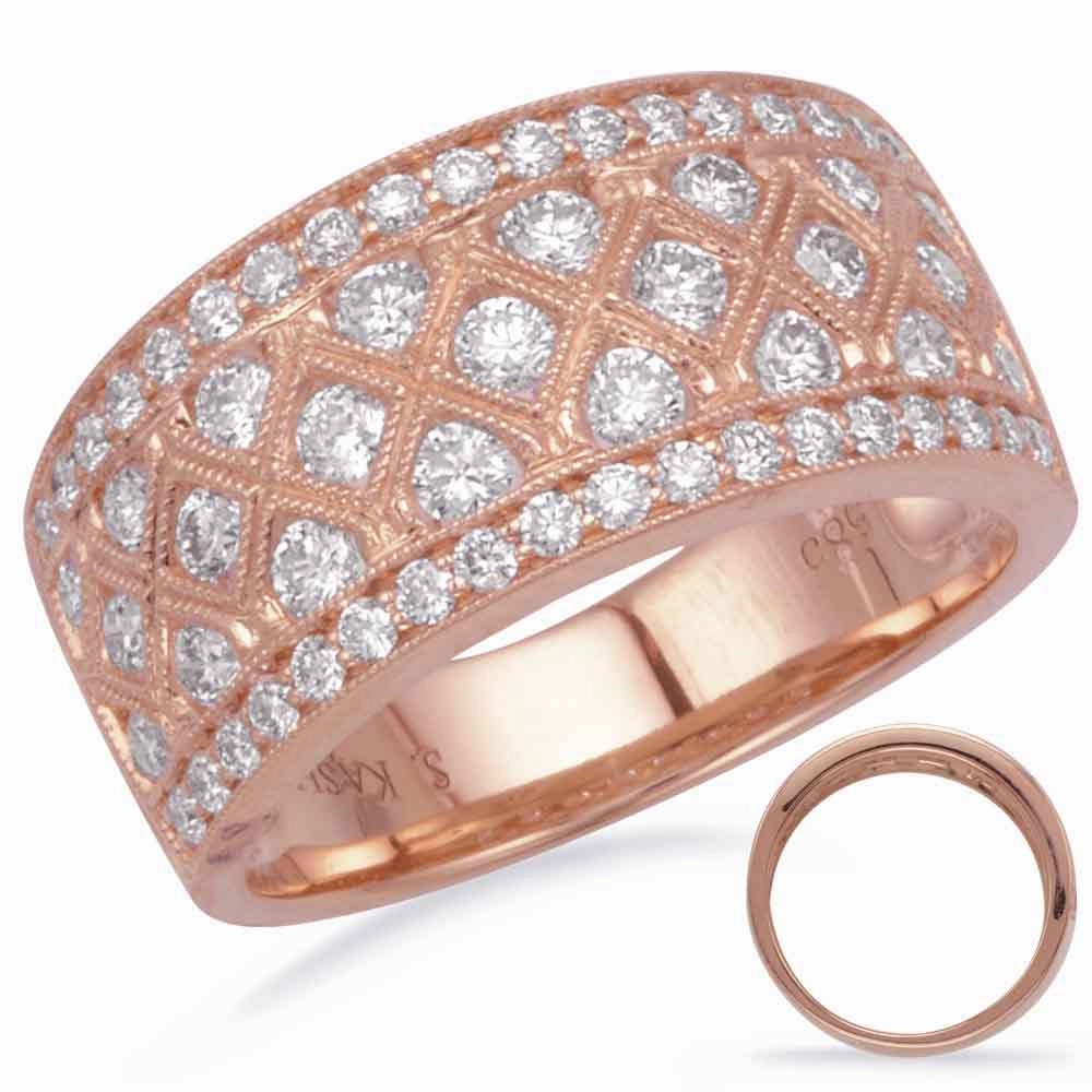 1.00 ctw. ROSE GOLD DIAMOND BAND D4347RG