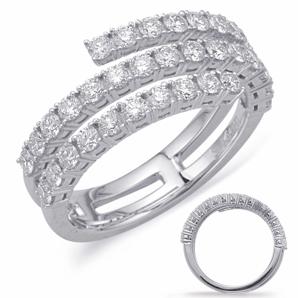 1.02 ctw. WHITE GOLD DIAMOND FASHION RING D4611WG