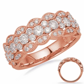 1.17 ctw. ROSE GOLD DIAMOND FASHION RING D4692RG