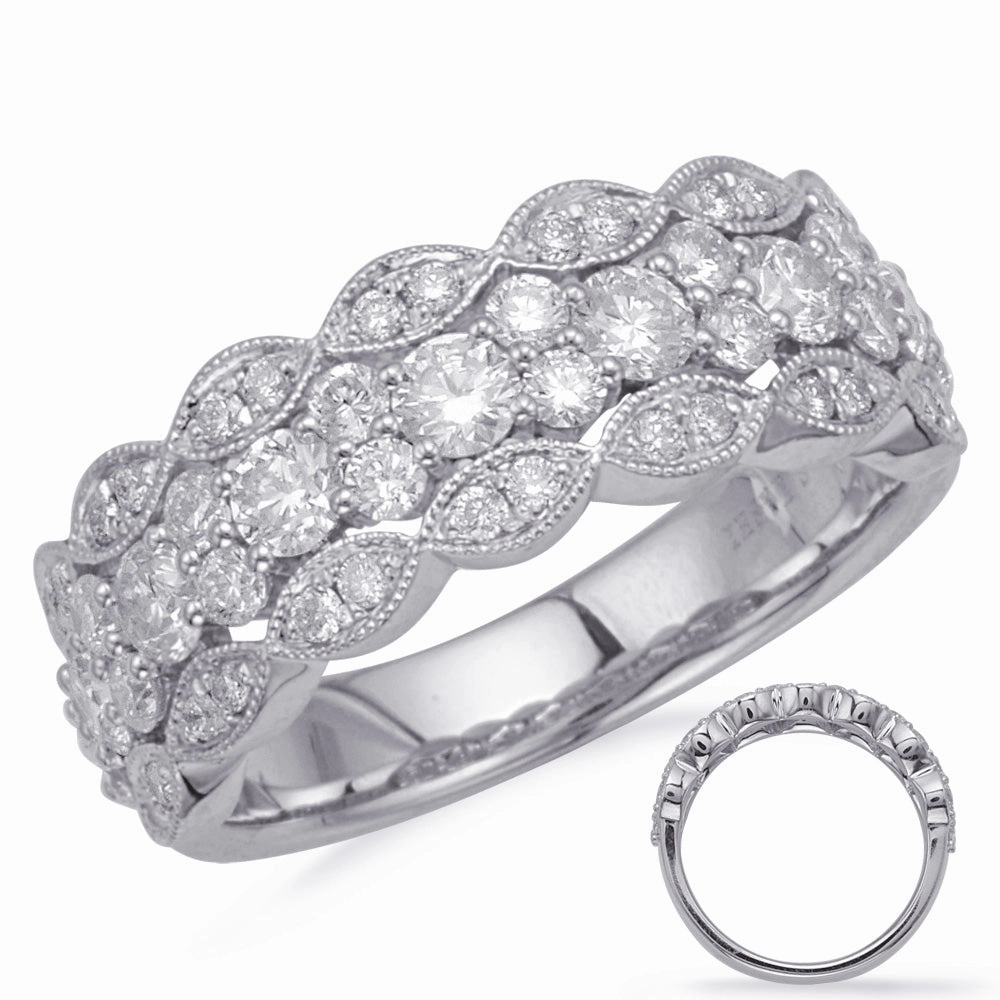 1.17 ctw. WHITE GOLD DIAMOND FASHION RING D4692WG