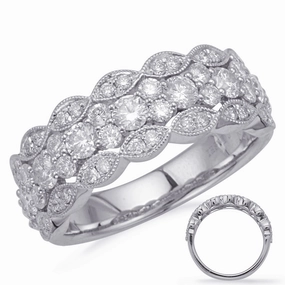 1.17 ctw. WHITE GOLD DIAMOND FASHION RING D4692WG