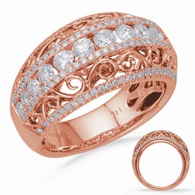 1.19 ctw. ROSE GOLD DIAMOND FASHION RING D4226RG