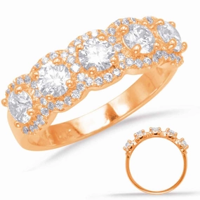 1.31 ctw. ROSE GOLD DIAMOND FASHION RING D4593RG