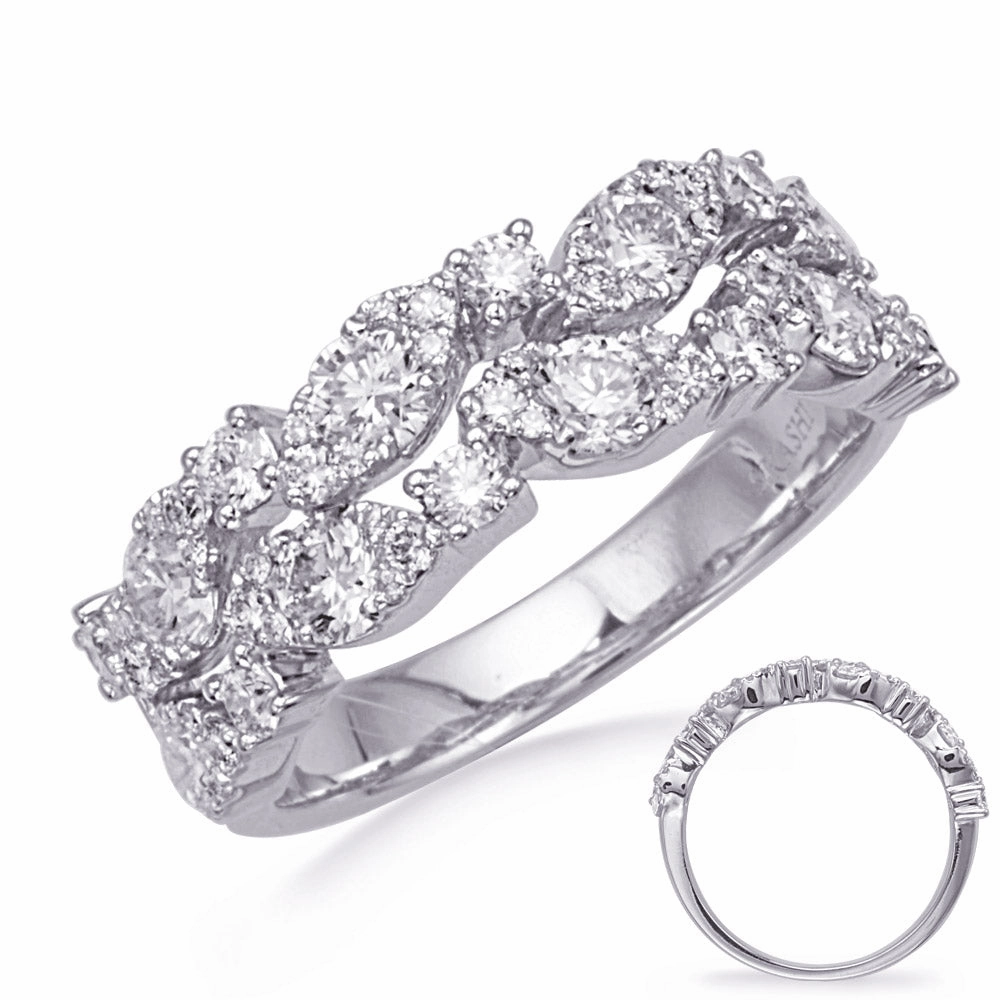 1.49 ctw. WHITE GOLD DIAMOND RING D4808WG