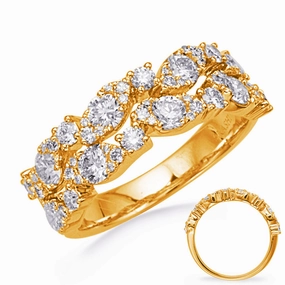 1.49 ctw. YELLOW GOLD DIAMOND RING D4808YG