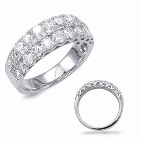 1.91 ctw. PLATINUM DIAMOND BAND D4394-PL