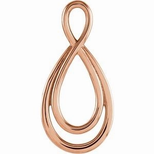 23x10.9 mm Infinity-Inspired Pendant