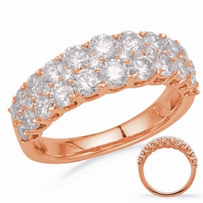 2.06 ctw. ROSE GOLD DIAMOND FASHION RING D4699RG