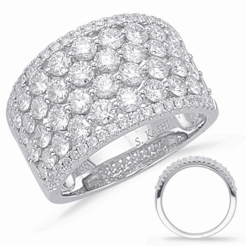 2.47 ctw. WHITE GOLD DIAMOND FASHION RING D4627WG