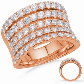 2.56 ctw. ROSE GOLD DIAMOND FASHION RING D4700RG