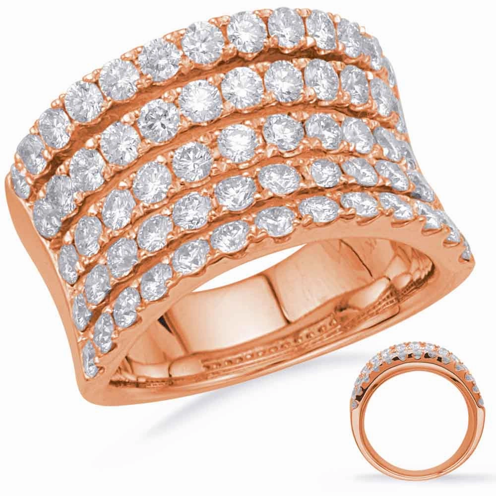 2.56 ctw. ROSE GOLD DIAMOND FASHION RING D4700RG