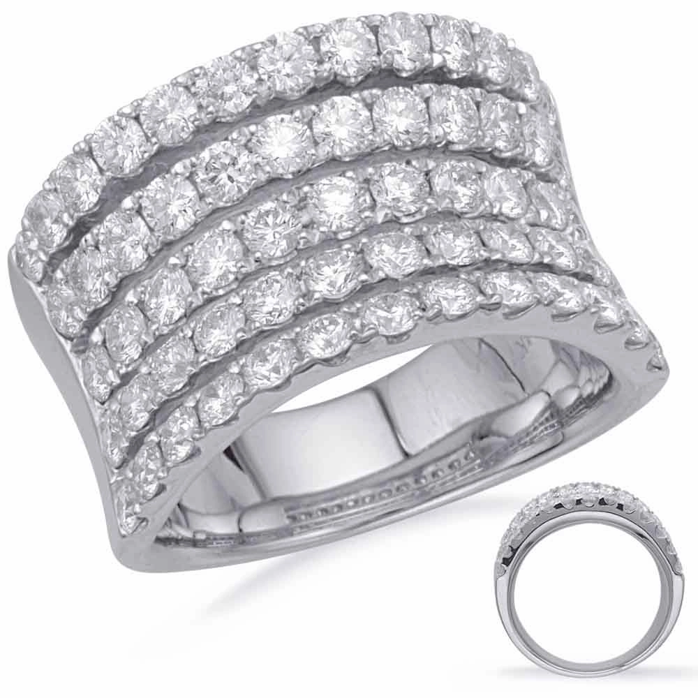 2.56 ctw. WHITE GOLD DIAMOND FASHION RING D4700WG