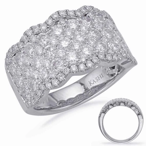 2.61 ctw. WHITE GOLD DIAMOND FASHION RING D4677WG