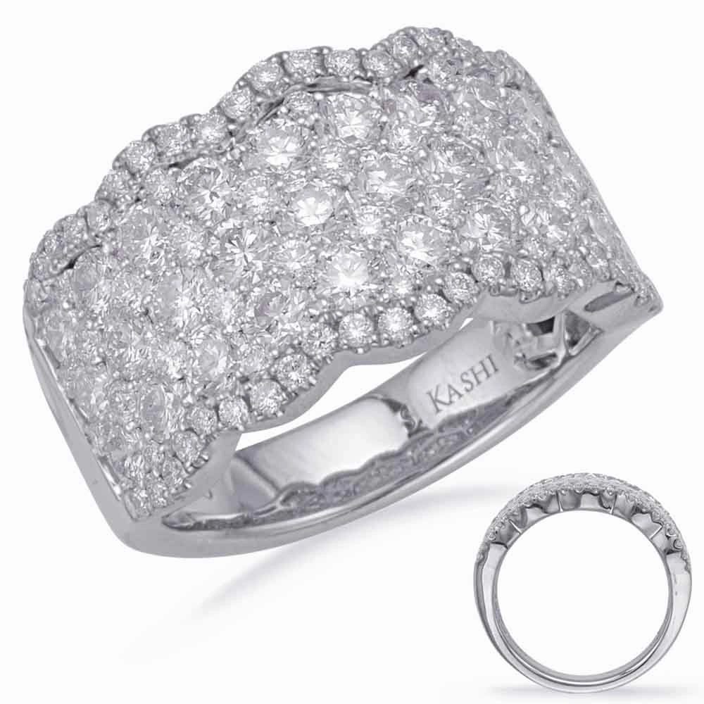 2.61 ctw. WHITE GOLD DIAMOND FASHION RING D4677WG