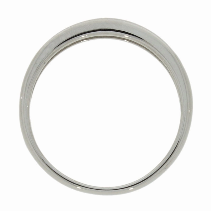 9ct White Gold 0.10ct Diamond and Sapphire Half Eternity Ring