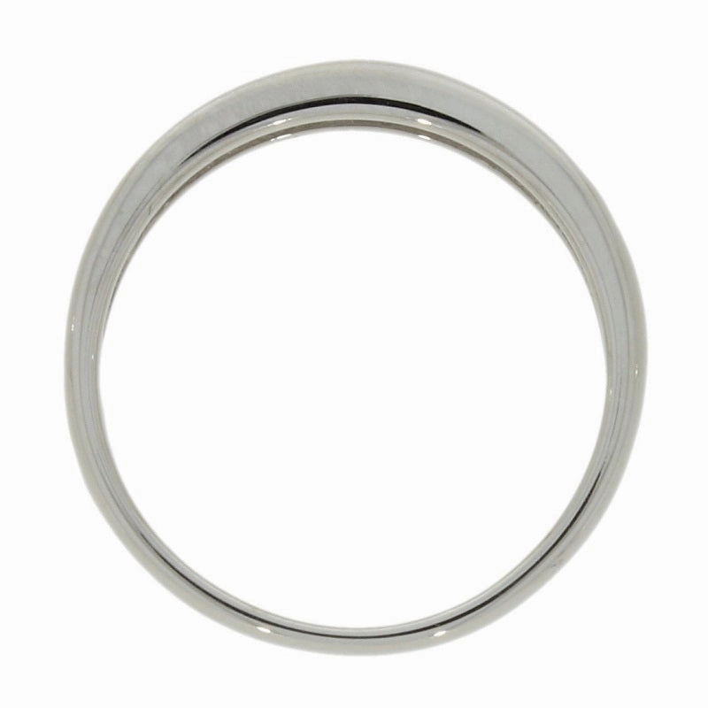 9ct White Gold 0.10ct Diamond and Sapphire Half Eternity Ring