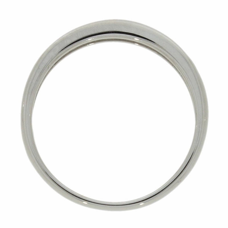 9ct White Gold 0.10ct Diamond and Sapphire Half Eternity Ring
