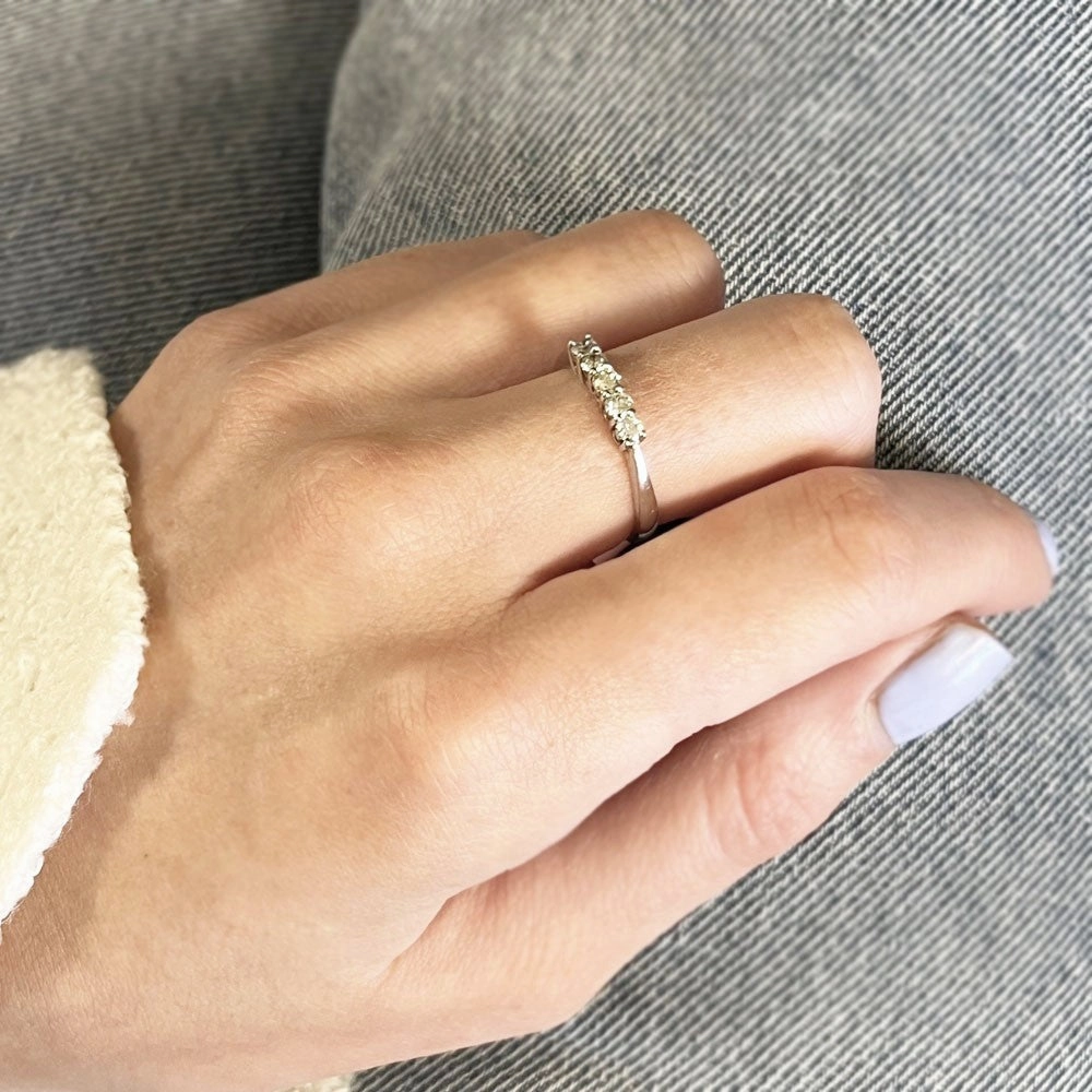 9ct White Gold 0.34cts Diamond Eternity Ring