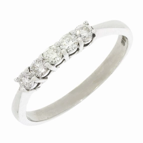 9ct White Gold 0.34cts Diamond Eternity Ring