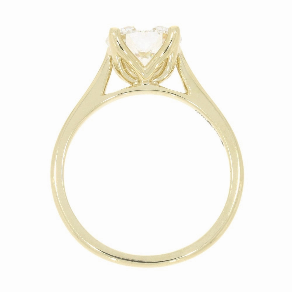 9ct Yellow Gold 1.99ct Brilliant Cut Lab Grown Diamond Solitaire Ring E SI1