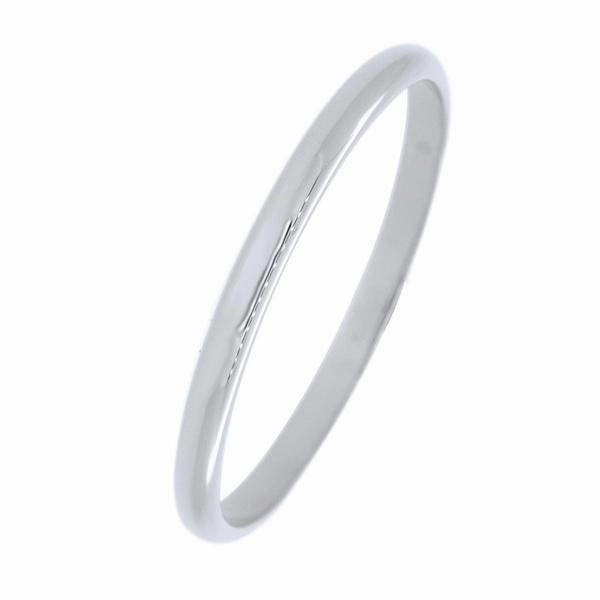 Alliance en or blanc 18 carats