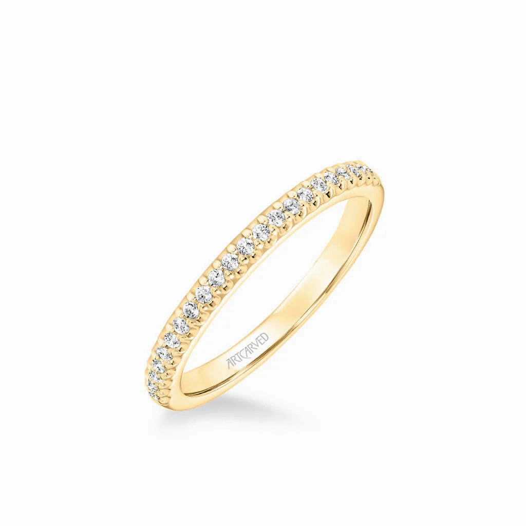 Art Carved Wedding Band 31-V644W-L