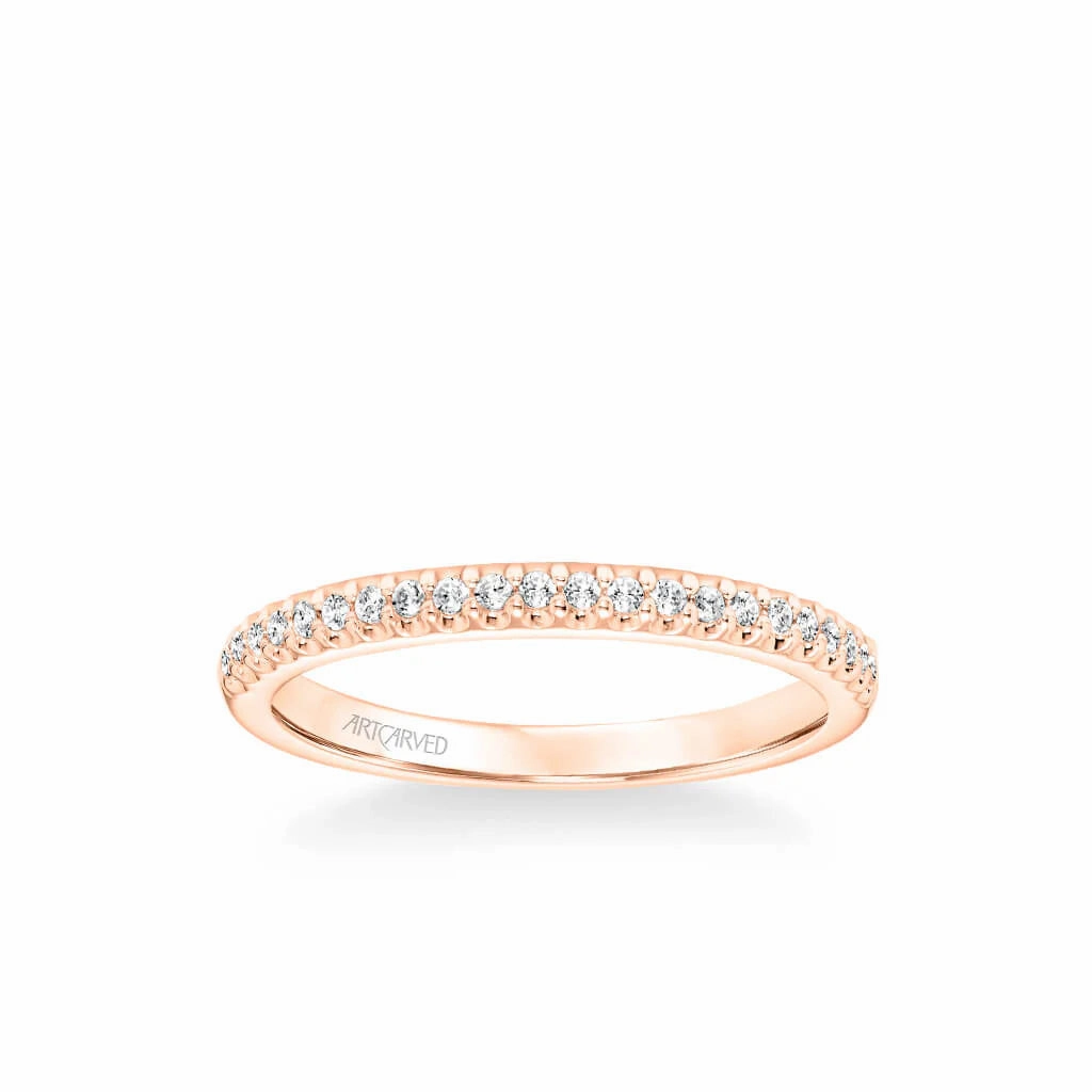 Art Carved Wedding Band 31-V644W-L