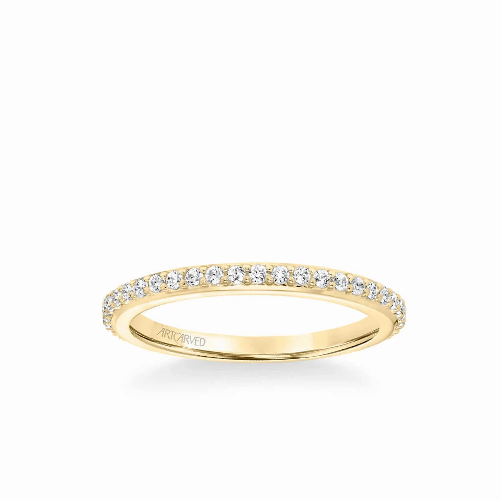 Art Carved Wedding Band 31-V646W-L