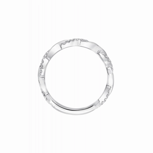 Art Carved Wedding Band 31-V657W-L